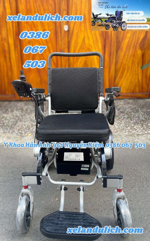 Xe lăn điện siêu nhẹ HDM HD-W73001 gấp gọn dễ dàng, mang đi du lịch - Hình ảnh 4