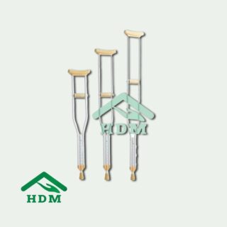 Nạng nách tập đi bằng hợp kim nhôm HDM