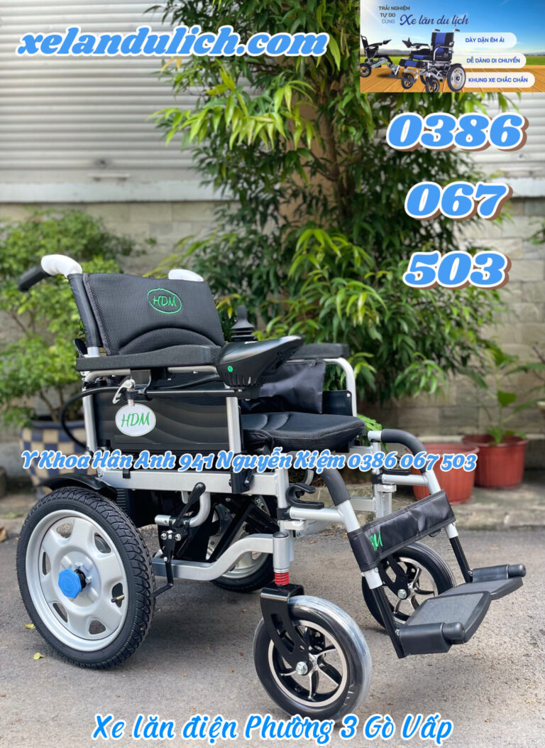 Xe Lăn Điện Tiêu Chuẩn HDM HD – W68061