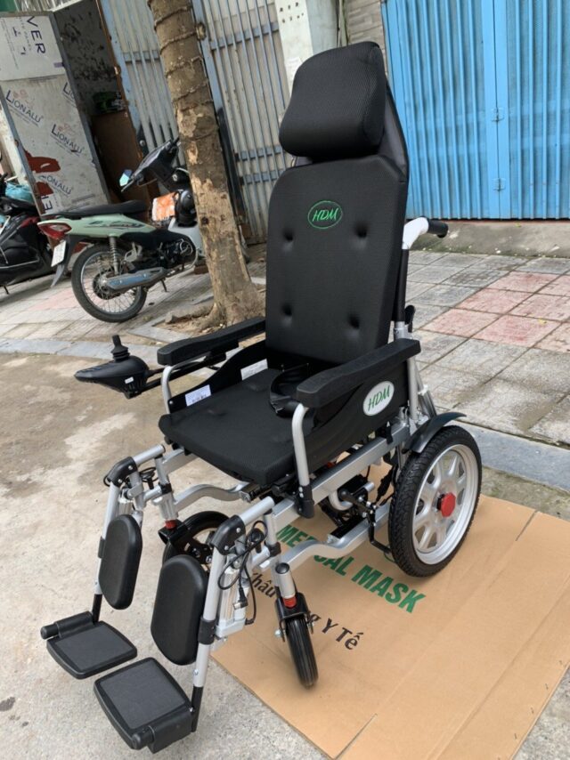 Xe Lăn Điện Ngả Nằm Thủ Công HDM HD – W68064 - Hình ảnh 3