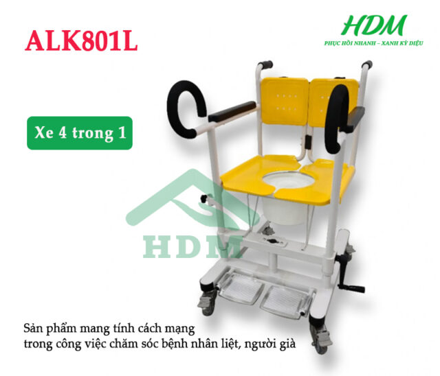 Xe bô đa chức năng hỗ trợ chăm sóc bệnh nhân, người già - Hình ảnh 2