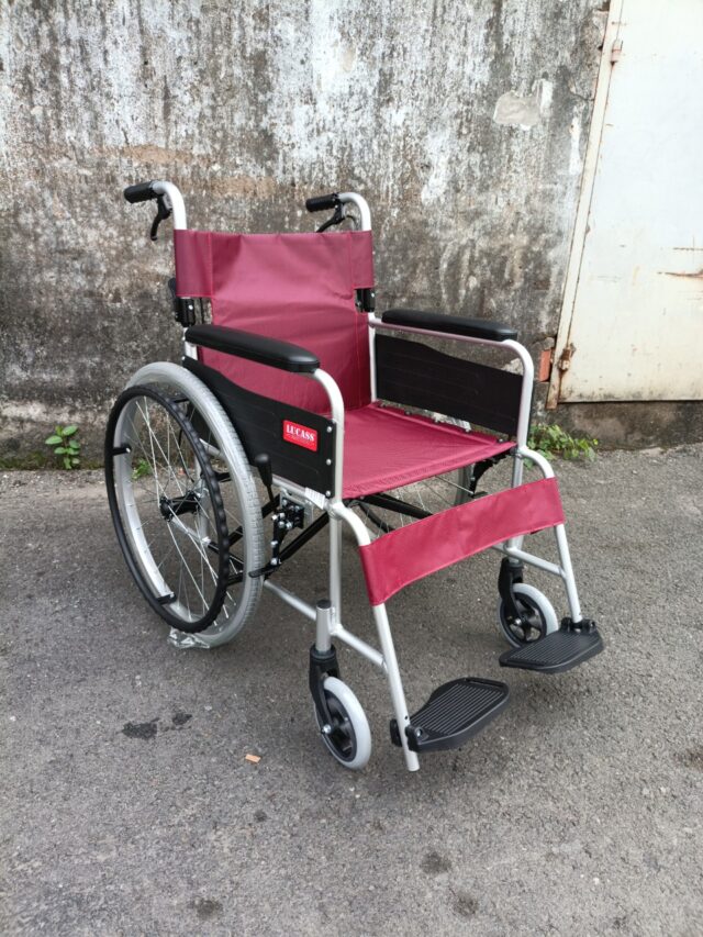 Xe Lăn Du Lịch Lucass X201 – Khung Hợp Kim Nhôm Cao Cấp - Hình ảnh 3