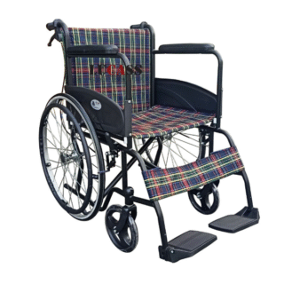 Xe Lăn Tay Lucass X-75 – Xe Lăn Tiêu Chuẩn Có Phanh Tay Cho Người Đẩy