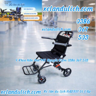 XE LĂN DU LỊCH GẤP GỌN CAO CẤP HAD001 – SIÊU NHẸ, CÓ TAY KÉO TIỆN LỢI [TOP 1 GÒ VẤP]