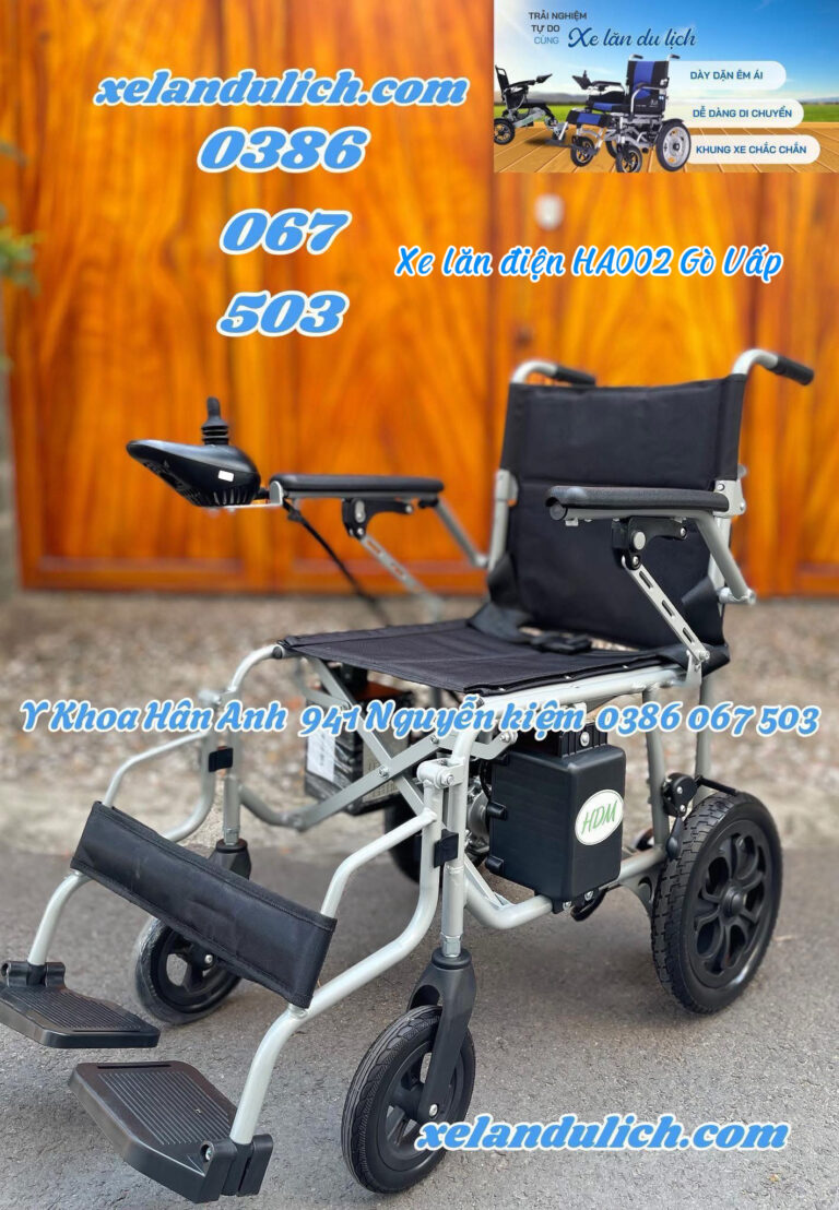 XE LĂN ĐIỆN HA002 UY TÍN TẠI GÒ VẤP – DỤNG CỤ Y KHOA HÂN ANH