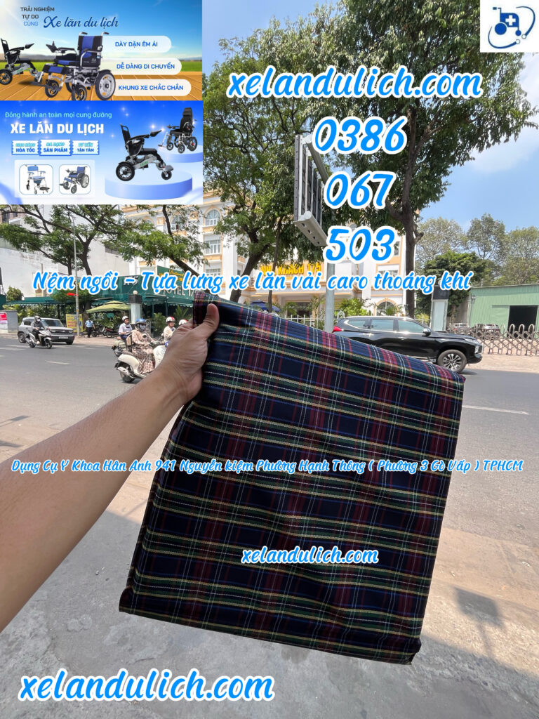 Nệm Ngồi & Tựa Lưng Xe Lăn Cao Cấp Tại Gò Vấp - Êm Ái, Thoáng Khí, Giá Rẻ